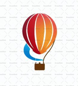 Reisender Heißluftballon